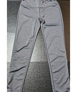 Tesla Gray Slim Stretch Fit Leggins Pull-On Wide Waistband Skinny Womens... - €10,19 EUR