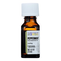 Aura Cacia - Pure Essential Oil Peppermint - 0.5 Fl Oz(D0102H5W4DP.) - $9.59