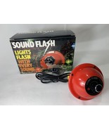 Vintage 1984 Sound Flash Lights Flash With Every Sound - Tested - Christ... - $12.87