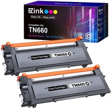 E-Z Ink (Tm Compatible Tn660 Toner Cartridge Replacement For Brother, 2 Black - £32.88 GBP