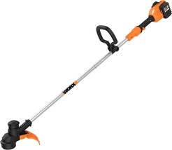 13&quot; Cordless String Trimmer, Worx Wg183 40V (Batteries And Charger Included). - £112.96 GBP