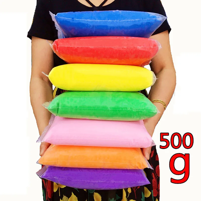 500g/bag Polymer Clay Super Light Soft Modeling Polymer Clay Plasticine DIY - £36.67 GBP