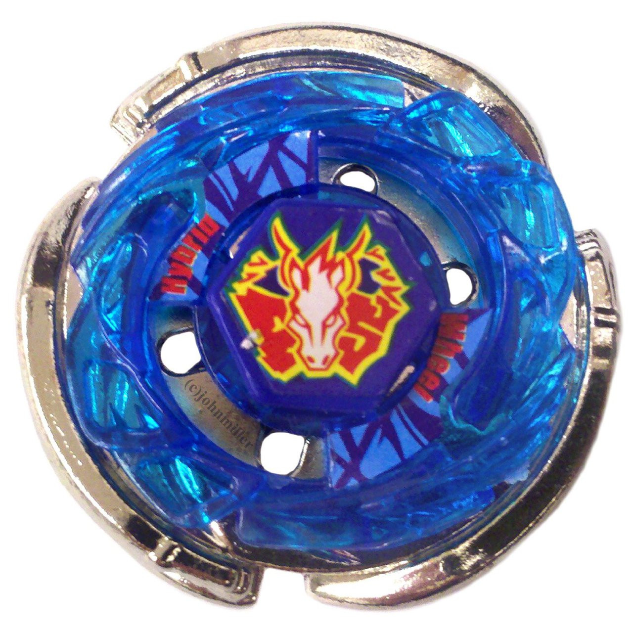 BB-28 Storm Pegasus / Pegasis Metal Fusion Beyblade With Launcher