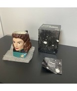 Star Trek The Next Generation Figural Ceramic Mug Deanna Troi w/ Box + C... - £9.24 GBP