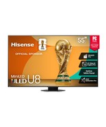 Hisense 55&quot; Class U8 Mini-LED ULED 4K UHD Google Smart TV (55U8QG, 2025 ... - $1,121.11