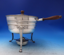 ACN Mexican Sterling Silver Chafing Dish with Bowl Burner and Wood (#7178) - £3,097.87 GBP