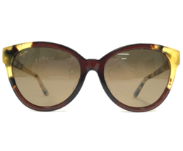 Maui Jim Sunglasses MJ725-02 SUNSHINE Rose Tortoise Yellow Frames Brown Lenses - £134.35 GBP