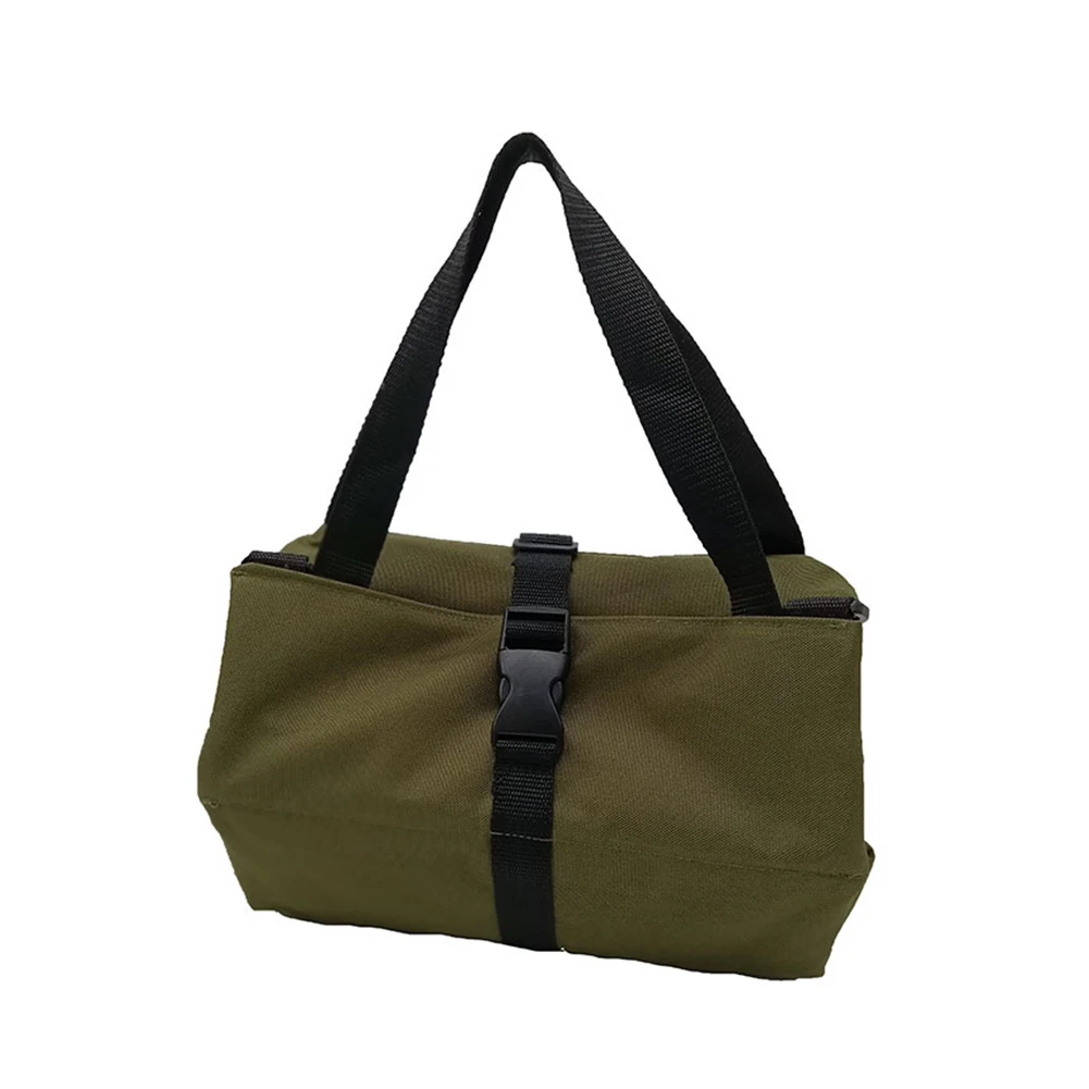 Canvas Wor Tool Bag Multiple Pockets Carrier Handbag Wrench Screwdriver Drill Bi - £50.10 GBP