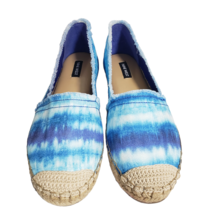 Nine West Womens Maybe Medium Blue Fabric Slip On Espadrille Flat Shoes ... - £51.15 GBP