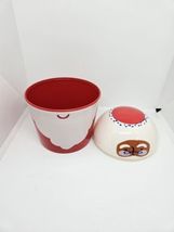 2 Wondershop 10oz Plastic Santa Snack Cups With Lids image 3