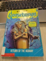 Goosebumps Return Of The Mummy By R. L. Stine First Printing Vintage 1994 - £7.88 GBP