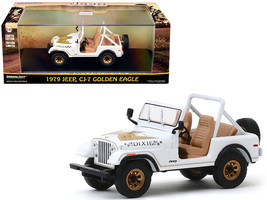 1979 Jeep CJ-7 Golden Eagle &quot;Dixie&quot; White 1/43 Diecast Model Car  by Gre... - £29.48 GBP