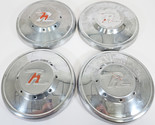  VINTAGE CLASSIC 1960&#39;S Rambler Dog Dish Hubcaps / Wheel Covers USED SET/4  - £15.73 GBP