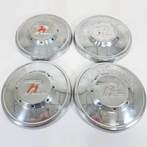  Vintage Classic 1960&#39;S Rambler Dog Dish Hubcaps / Wheel Covers Used SET/4 - £15.71 GBP