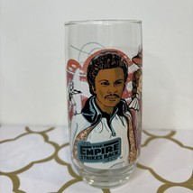 Star Wars Empire Strikes Back Lando Calrissian Glass Cup Burger King 1980 - £6.27 GBP