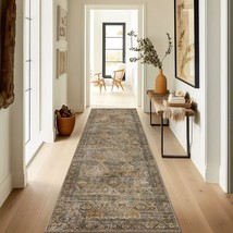 Runner Rug, Ultra-Thin Foldable Low Pile Rugs For Hallways Kitchen Bedroom, - $41.99