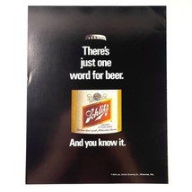 Schlitz Beer Vintage 1976 Print Ad 8” x 10.75&quot; 70s Milwaukee - £16.88 GBP