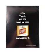 Schlitz Beer Vintage 1976 Print Ad 8” x 10.75&quot; 70s Milwaukee - £17.20 GBP