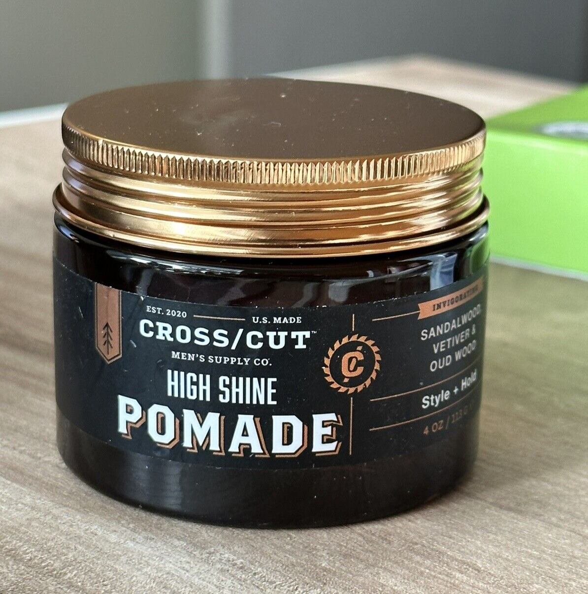 Primary image for Cross Cut High Shine Pomade 4oz NEW!