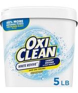 OxiClean White Revive Laundry Whitener Stain Remover Powder, 5 Lbs - €17,96 EUR
