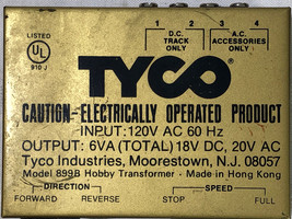 Tyco Model 899B Hobby Transformer - $12.75