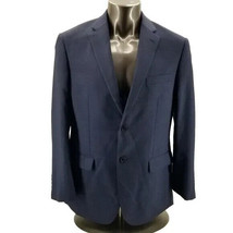JOS A BANK 1905 Men’s Blue Windowpane Wool Tailored Fit Sport Coat Blaze... - $55.76