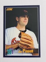 Jay Powell - Baltimore Orioles - 1993 Draft Pick - Score 575 - 1994 - $1.75 CAD