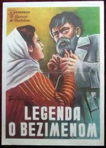 1958 Original Movie Poster USSR Andzamb Tchanachum Em Smirnov Karamyan K... - $137.17