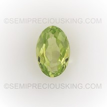 Natural Peridot Oval Faceted Cut 5X3mm Olive Green Color VS Clarity Loose Gemsto - £0.92 GBP