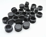 1 1/8&quot;  Round Finishing Plugs  Tubing Cap Plugs  Chair Glides   24 Pack - $20.01