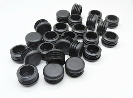 1 1/8&quot;  Round Finishing Plugs  Tubing Cap Plugs  Chair Glides   24 Pack - £15.74 GBP