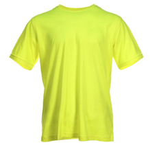 Blue Mountain YMK-1041 Men&#39;s Short-Sleeve T-Shirt, Safet Yellow, Small - $21.55