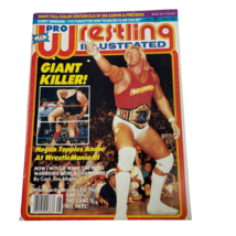 Pro Wrestling Illustrated Aug 1987 Hulk Hogan Andre Giant Pinup Jim Garvin - $11.99