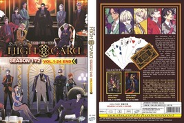 ANIME DVD~High Card Season 1+2(1-24End)English subtitle&amp;All region+FREE GIFT - £18.03 GBP