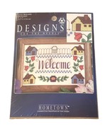 Cross Stitch Kit Welcome Bienvenue Design by Leisure Arts New Sealed Pac... - £11.02 GBP