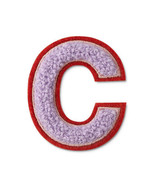 Printworks Unisex A Fluffy Letter Patch Stickers, One Size, Purple/Red - £19.70 GBP