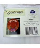 Windsculpts Kathy Hatch Welcome Lady's Red Hat Club Garden/Yard Flag--25... - €8,51 EUR