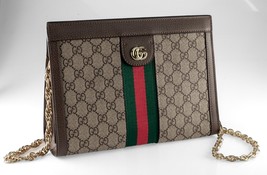 Gucci GG Supreme Canvas Small Shoulder Bag w/ Original Dust bag - $1,574.11