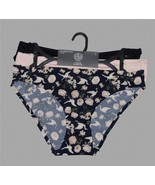 3 Vince Camuto HERRON BIRDS Blk Dusty Pink Solids No Show Bikini Panties... - $28.99
