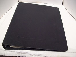 Vintage Vernon Royal Line R-2971 Black Pebbled 3-Ring Binder - £11.91 GBP