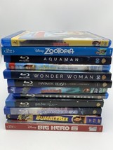 Lot of 12 Blue-Ray/ Dvd’s Mainly Kids Movies Mixed Titles - Wonder Woman... - €22,83 EUR