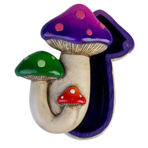 Magic Mushrooms Trinket Box - Small - £21.72 GBP