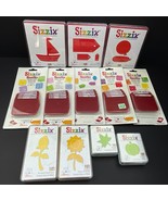 Sizzix Original Red Die Cut Set Mixed Lot of 12  Provo Graf Tags Balloon... - $555.88 MXN