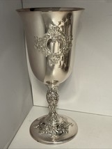 Int’l Silver Co “Countess” Wine Or Water Goblet 7 Inches Tall Up To 7 Av... - $20.26 CAD