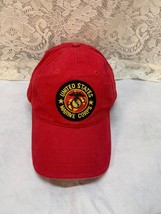 UNITED STATES MARINE CORPS RED Baseball Cap Trucker Hat Adjustable Hook ... - £6.12 GBP