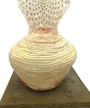 LARGE CERAMIC VASE, Modern Sculptural Vase, Handmade Textured Studio Pot... - £183.42 GBP