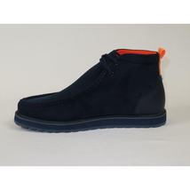 Men's TAYNO Wallabee Style Chukka Boots Soft Micro Suede MOJAVE S Navy image 13