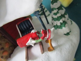 Winter Wonderland Santa’s Workshop By Danbury Mint &amp; Disney, Lighted Scape, Nib - £99.24 GBP