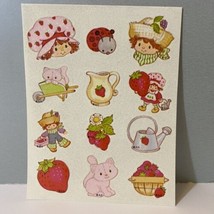 Vintage American Greetings Strawberry Shortcake Scratch ‘N Sniff Stickers - £19.97 GBP