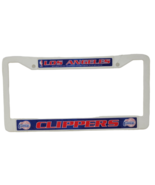 Los Angeles Clippers NBA Licence Plate Frame White Plastic - £12.45 GBP